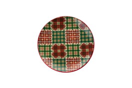 Hermia Juego de Platos de Servicio Navideños de 6 Piezas Multicolor